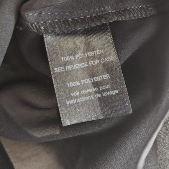 PJK Patterson J Kincaid Raw Hem Sheer Button Blouse - Picture 9 of 9